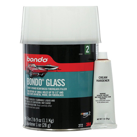 3M 3M 272 Bondo Glass Reinforced Filler - Quart 7010300367